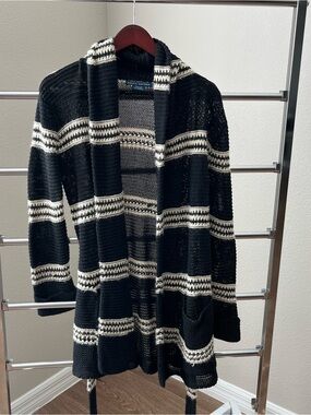 Polo Ralph Lauren Vintage Shawl Collar Cardigan  Black XS